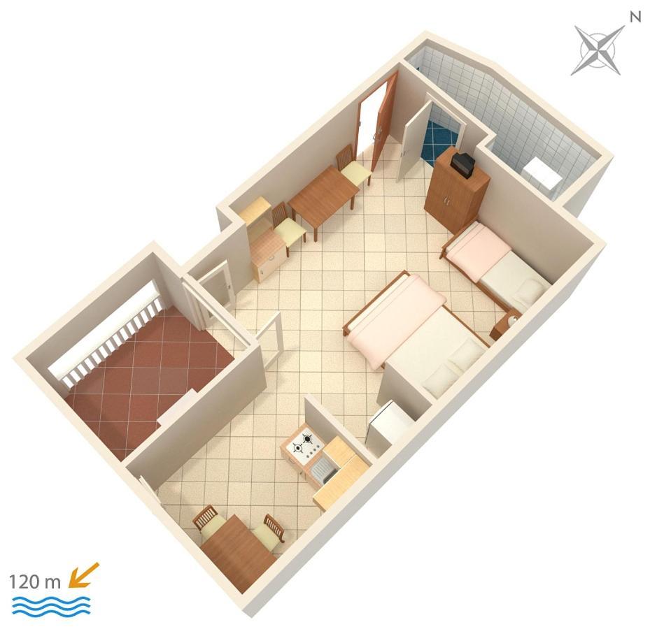 Apartments By The Sea Suha Punta, Rab - 5050 Kampor Zewnętrze zdjęcie