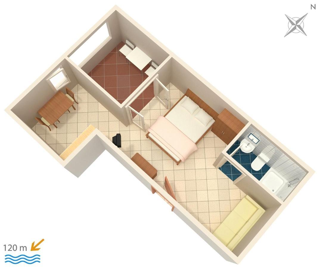 Apartments By The Sea Suha Punta, Rab - 5050 Kampor Zewnętrze zdjęcie